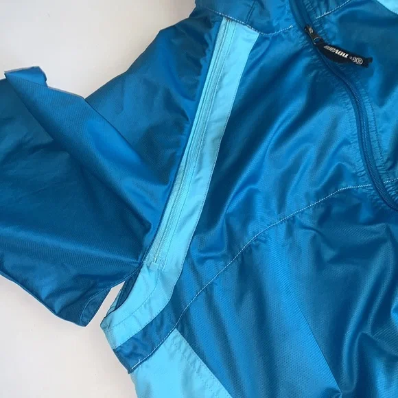 Novara Windbreaker Blue Jacket Size Large - Picture 7 of 9